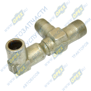 Фитинг Тройник Рнаруж=М16х1,5/М20х1,5/Рвнутр=М14х1,5 L=44х93